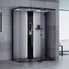 Пародушевая кабина Tylo Steam Vista Double Corner Chrome 900 x 1300 мм., (табурет и полка), 96076520