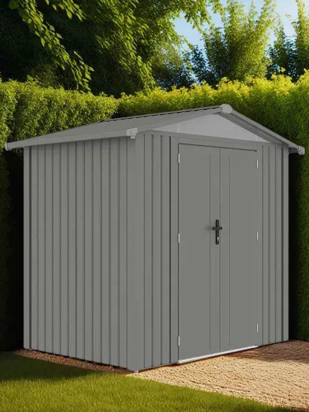 Сарай металлический Black Fox Panorama A, grey