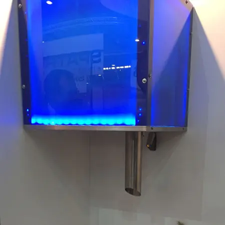 Лёдогенератор для сауны Proconhealth EB 160 EIS Tower Naked EB (160 кг в сутки) настенный c датчиком