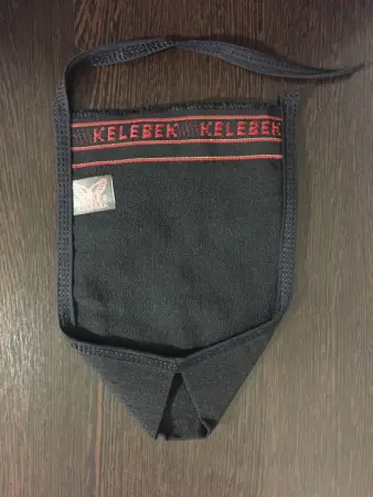 Варежка КЕСЕ Ж-1, жесткая для пилинга,черная