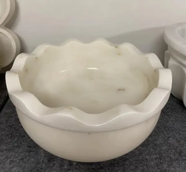 Курна для хамама из мрамора SNK-44 (420х420х200) вес 30 кг