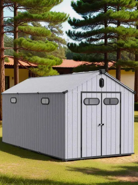 Сарай пластиковый Black Fox Summit 11,5м2, grey