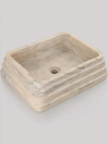 Раковина мраморная РМ20 (500х400х150) вес 41 кг