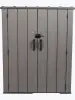 Пластиковый шкаф для улицы LifeTime Wood Look 1500L, Brown 60209