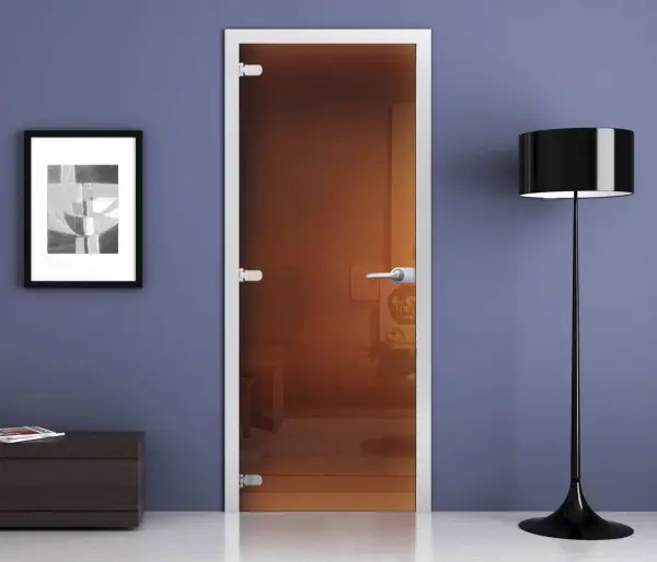 Дверь стеклянная межкомнатная MaybahGlass Classic-1 CC03, 700х2000, бронза