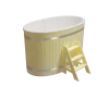 Купель композитная овальная PolarSpa K98S 0,98Х1,75 H=1,1 (сосна натуральная)