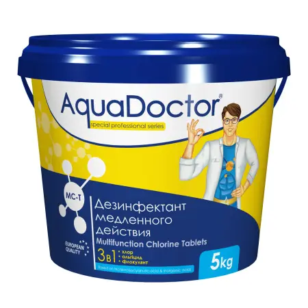 Средство по уходу за водой в бассейне AquaDoctor MC-T, 5 кг