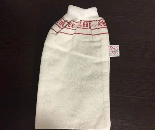 Рукавица КЕСЕ СР-2, средней жесткости для пилинга, с манжетой