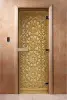 Дверь для сауны DoorWood с фотопечатью А21, 700мм х 1900мм, без порога, коробка ольха