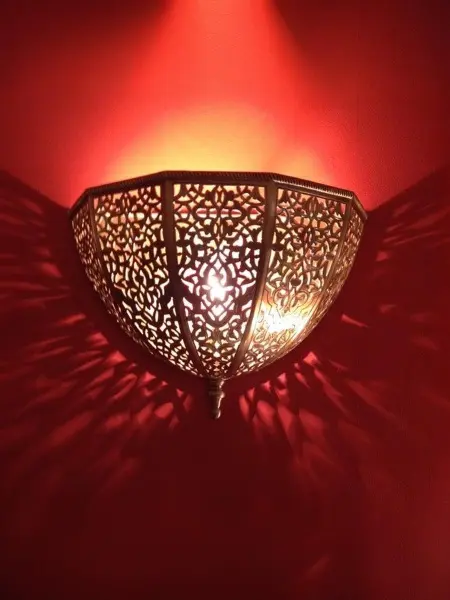 Светильник для хамама MD-52, латунь