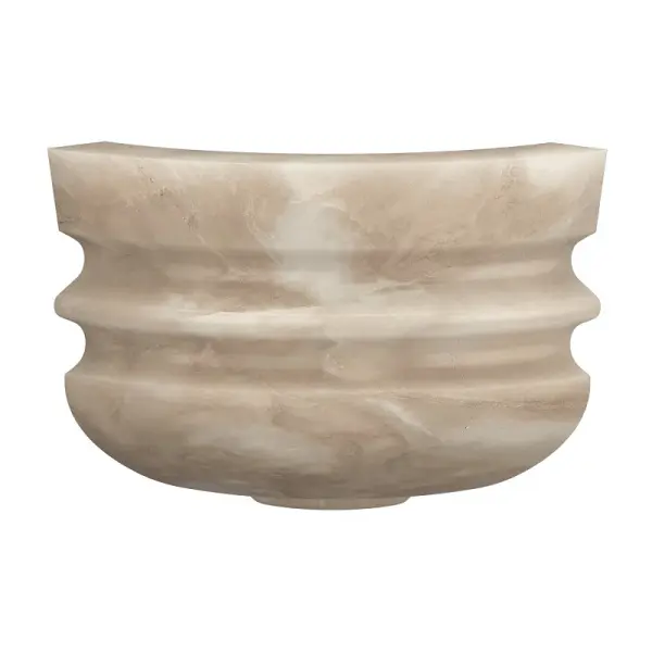 Светильник мраморный для хамама угловой МС-09