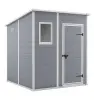 Сарай пластиковый Keter Manor Pent 6x6' ft, серый