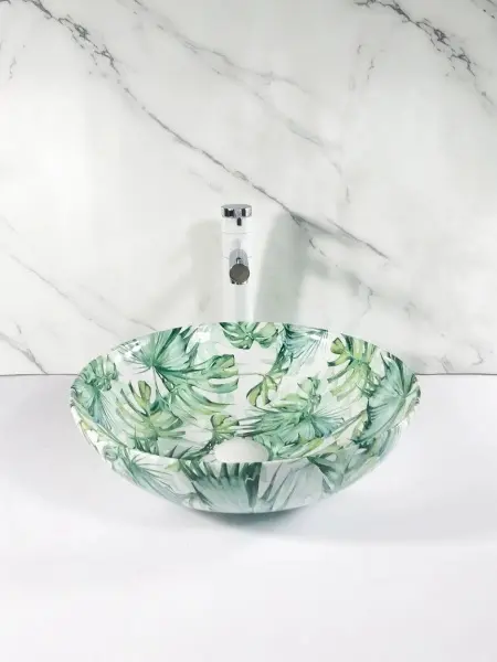 Раковина на столешницу Flora, (400x400x120), 3008