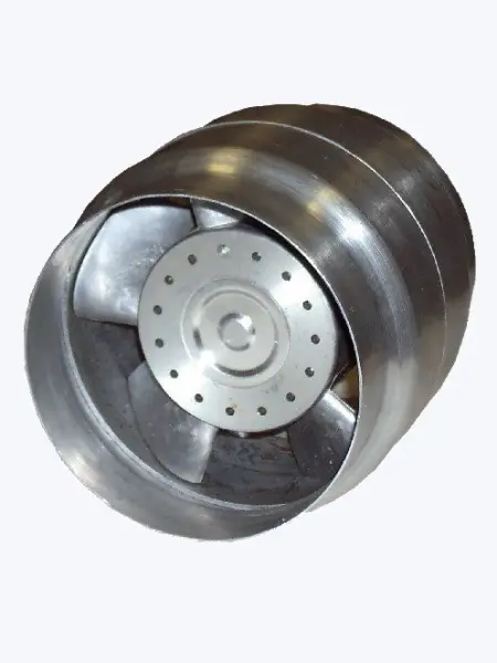 Вентилятор для хамама канальный Mmotors BOK 135/120 (+150°С) с обратным клапаном, 2501