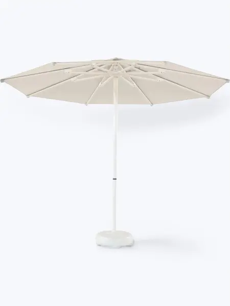 Зонт пляжный профессиональный Kiwi Clips Ø2,5 м, бежевый