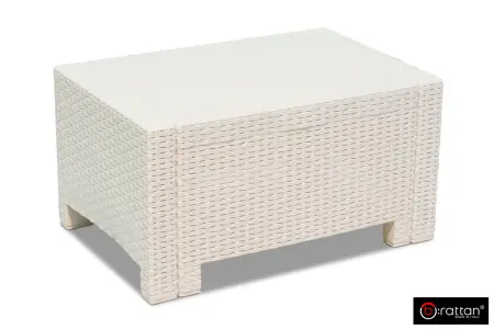 Комплект садовой мебели B:Rattan Nebraska Terrace Set, white