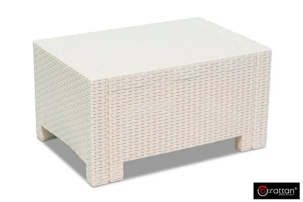 Комплект садовой мебели B:Rattan Nebraska Corner Set, white