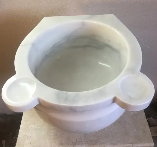 Курна мраморная KP-02 (440х430х300) вес 30 кг