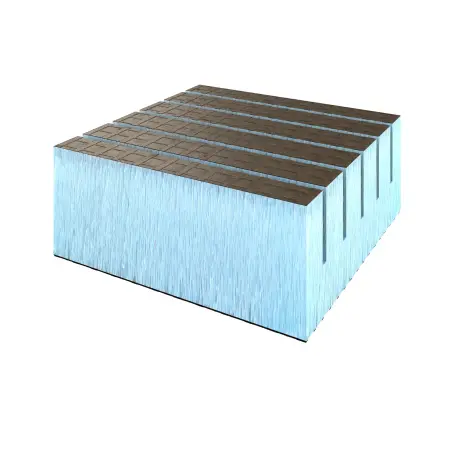 Панель Ruspanel RPG Real 40 double 2500x600x40 мм, с поперечным пропилом