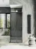 Душевой уголок раздвижной MaybahGlass MGY-1328-6, 90x90 см, черный профиль, стекло серое
