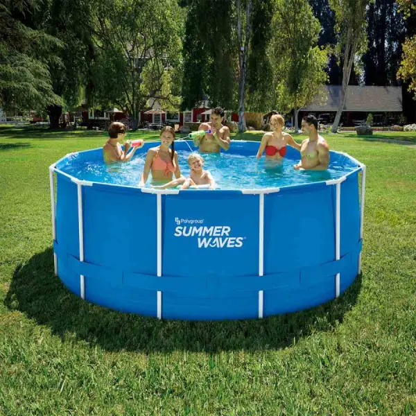 Каркасный бассейн Summer Waves 366х132см, фильтр-насос и аксессуары в комплекте, Р20-1252-B