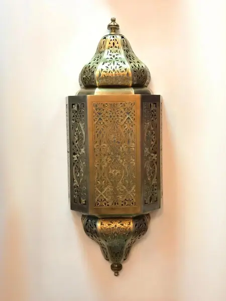 Светильник для хамама MD-122, латунь