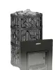 Банная печь Harvia Legend 300 Duo Telescope Black, WK300LDBLUXT, сетка до 260кг камней 