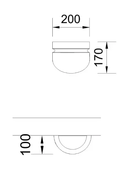 Светильник мраморный для хамама МС-01