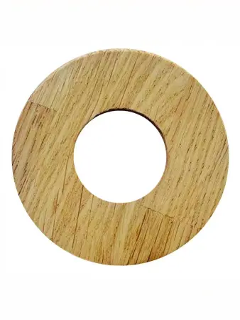 Светодиодный точечный светильник Steam & Water, d=42mm, цвет алюминий, дубовая накладна