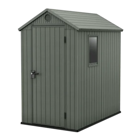 Пластиковый хозблок сарай Keter Darvin 4x6 ' ft, green