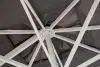 Зонт для кафе Севилья, 3,0x3,0м, серый