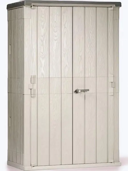 Пластиковый шкаф для улицы Toomax Stora Way 1670L, серый/антрацит