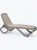 Шезлонг Nardi Omega, tortora/tortora 194x91x69 см