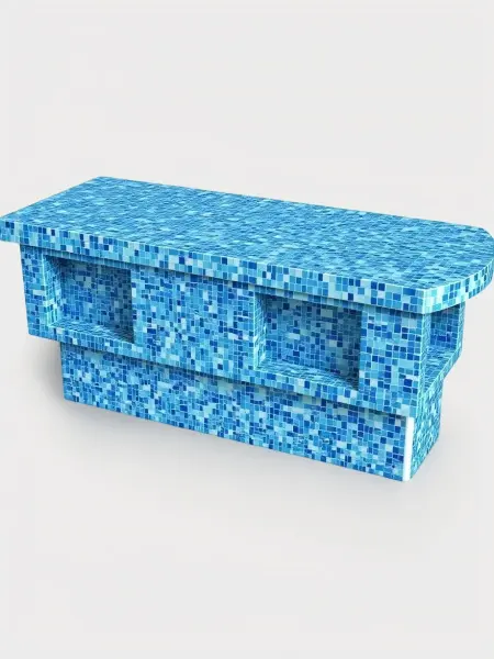 Стол массажный для хамама СПА-2 800х700x1800мм