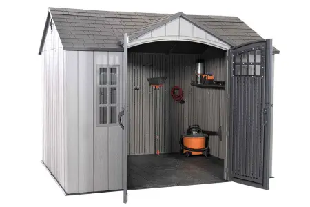 Сарай пластиковый LifeTime WoodLook 299х238 см, 60334