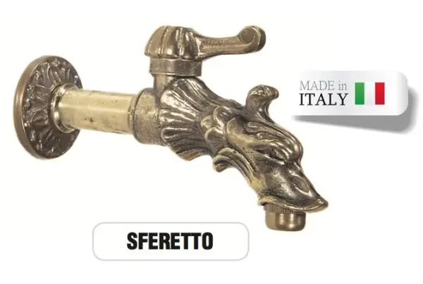 Кран латунный для хамама Morelli Sferetto