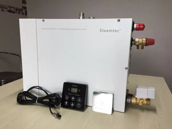 Парогенератор Steamtec KEY-60 для хамама, мощность 6 кВт, c пультом управления 