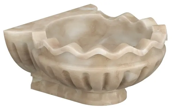Курна мраморная КМ47 (500х500х250) вес 66 кг