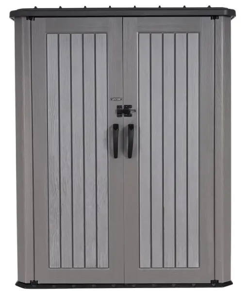 Пластиковый шкаф для улицы LifeTime Utility 2060L, 60375U