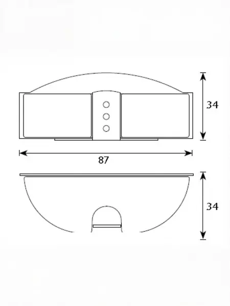 Светильник для сауны оптоволоконный Cariitti Маяк LH-100, 1545802