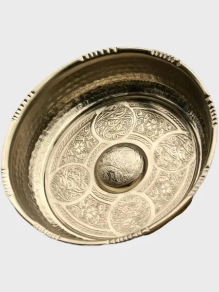 Чаша для омовения медная CR-04, цвет серебро