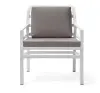 Кресло пластиковое Nardi Aria, white/grey