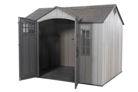 Сарай пластиковый LifeTime WoodLook 299х238 см, 60334