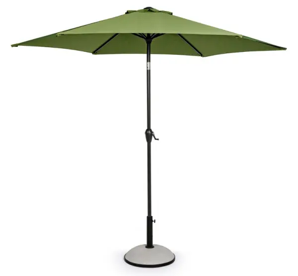 Зонт для кафе Салерно D270, 2,7x2,7м, оливковый