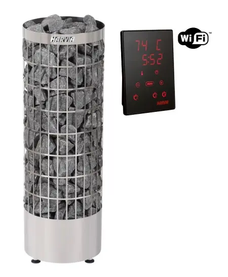 Электрическая печь Harvia Cilindro PC90XW WiFi, Steel в интернет-магазине WellMart24.com