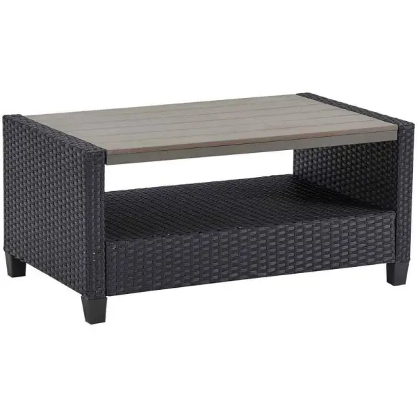 Комплект садовой мебели из искусственного ротанга AFM-804G Dark Grey-Grey