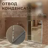 Стеклянная прозрачная дверь DoorWood для хамам, 700 х 1900 мм с коробкой