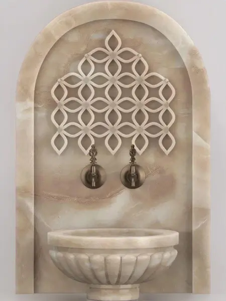 Арка мраморная АМ 24 (1150х700х50)