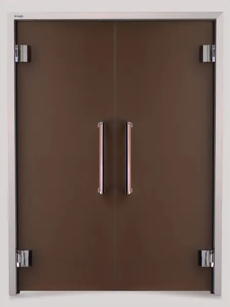 Дверь для турецкой парной GRANDIS GS 1300мм х 1900мм, стекло бронза