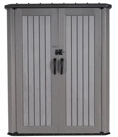 Пластиковый шкаф для улицы LifeTime Utility 2060L, 60375U